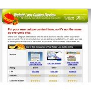 Weight Loss Squeeze Page